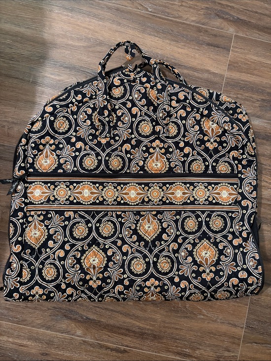 Vera Bradley Handbags - Vera Bradley Patterned Garment Bag in Black and Tan